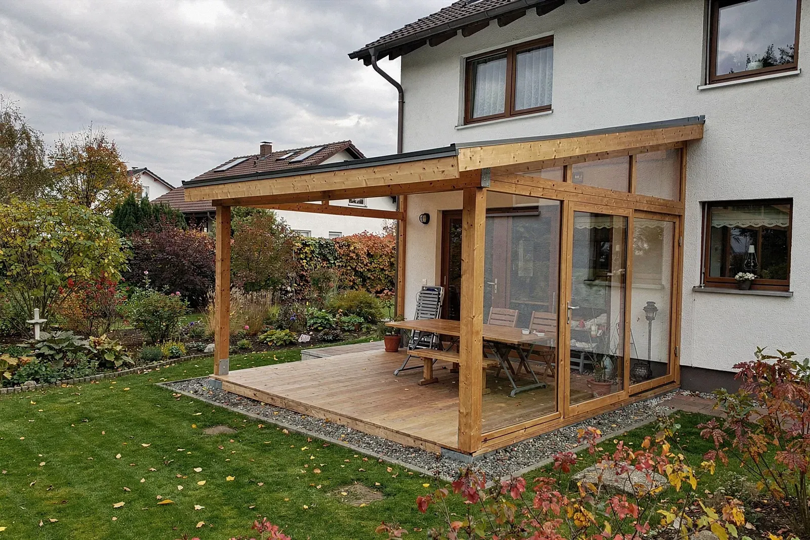 Moderne Terrassenüberdachung in Gelsenkirchen